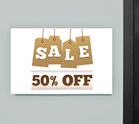 display board from Sinalite